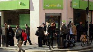 Job Centre Plus in London