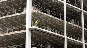 Apartments being built in London