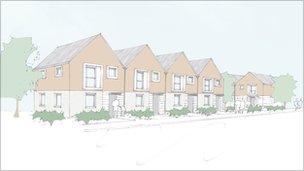 Plans for eco-homes in North West Bicester