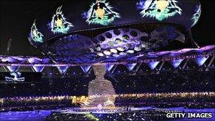 Opening ceremony of 2010 Commonwealth Games