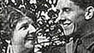 Nella Last and her son Cliff