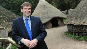 David Anderson at St Fagans: National History Museum for Wales