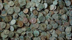 Frome Roman coin hoard