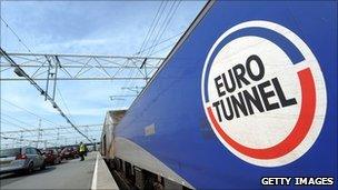 Eurotunnel train