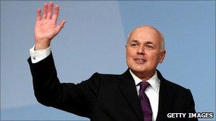 Work and Pensions Secretary Iain Duncan Smith