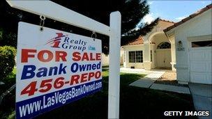 Foreclosed home in Las Vegas