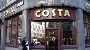 Costa Coffee outlet