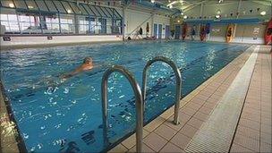 Camelford Leisure Centre swimming pool