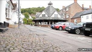 The Dunster cobbles