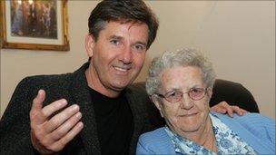 Daniel O'Donnell and his mother Julia