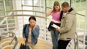 University staircase