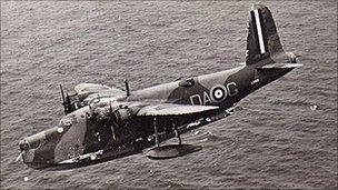 Sunderland Flying Boat - Photo courtesy of the Pembroke Dock Sunderland Trust