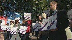 Oxon Anti-cuts Alliance protest