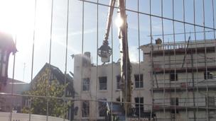 Demolition work