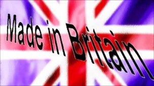 Made in Britain on a Union Jack