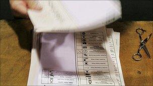 Ballot papers