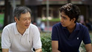 Ang Lee and Suraj Sharma