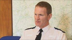 Chief constable Brian Moore