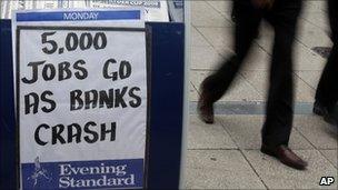 A newspaper stand in London back in 2008