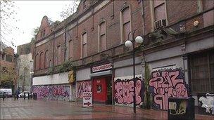 The area between Royal Avenue and the Cathedral Quarter is set to be redeveloped