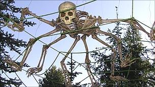 Skeleton Spider by Darkwing Manor