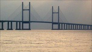 Second Severn Bridge links Wales and England