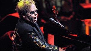 Sir Elton John at the BBC Electric Proms