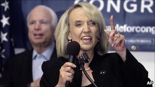 Arizona Governor Jan Brewer and Senator John McCain