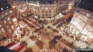 Oxford Circus 'X-crossing'