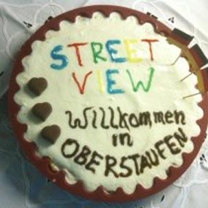 Street View cake