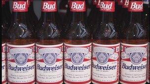 Budweiser bottles