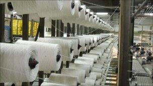 Textile factory in India