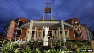 The new seminary on the outskirts of Havana on 3 November