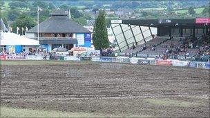 The Royal Welsh Show main ring in July