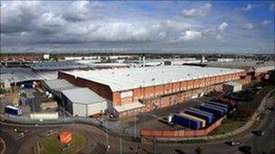 Castle Bromwich Jaguar Land Rover plant