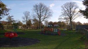 Playground at Beau Sejour