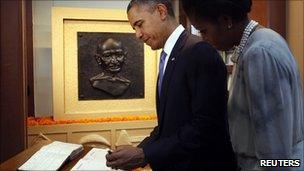 President Obama and his wife, Michelle