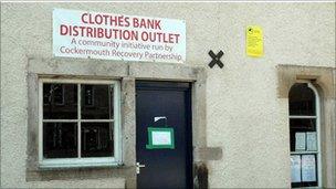 Clothes bank