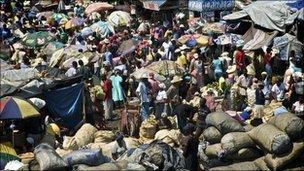 Market in Port-au-Prince