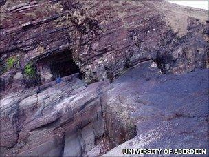 Lochinver rock (University of Aberdeen)