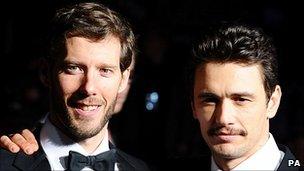 Aron Ralston and James Franco