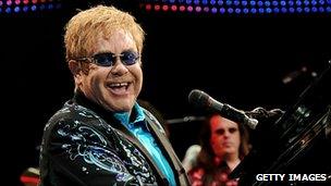 Sir Elton John - file pic