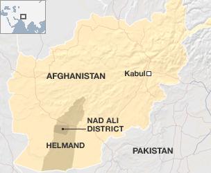 Afghanistan map