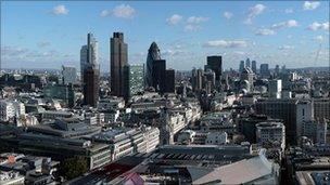 City of London skyline