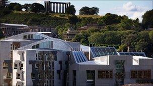 Scottish Parliament building