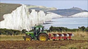 Cuckmere haven in East Sussex