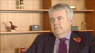 First Minister Carwyn Jones