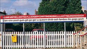 Llanfairpwllgwyngyllgogerychwyrndrobwllllantysiliogogogoch railway station