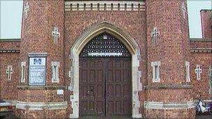 Lincoln Prison gates