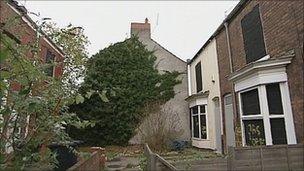 Rundown housing in Hull